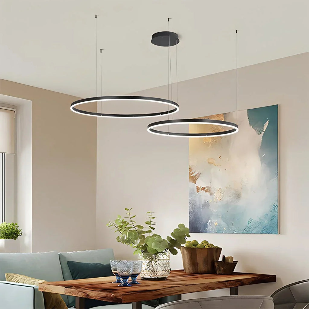 Modern Wireless Ring Chandelier Ceiling Lamp | Desfino