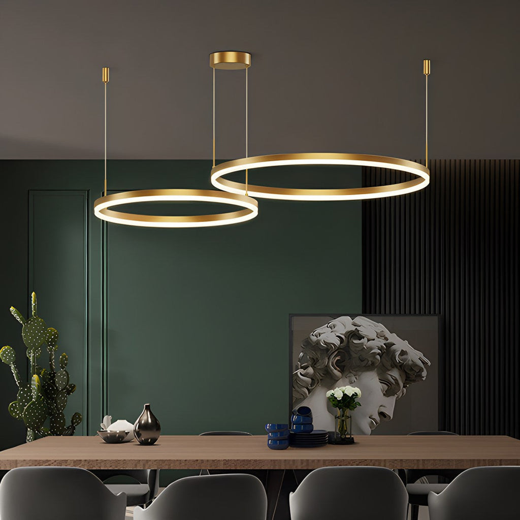 Modern Wireless Ring Chandelier Ceiling Lamp | Desfino
