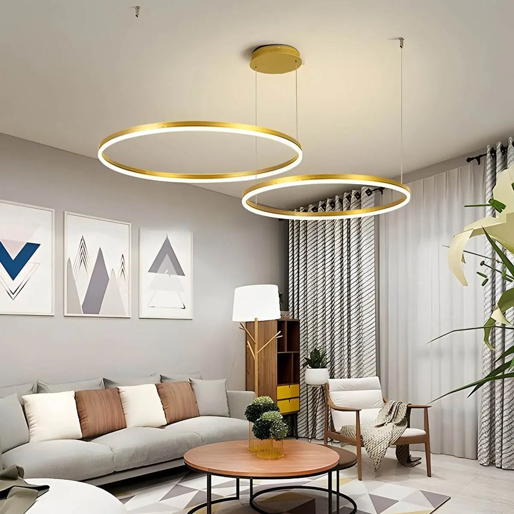 Modern Wireless Ring Chandelier Ceiling Lamp | Desfino