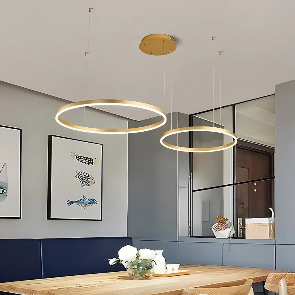 Modern Wireless Ring Chandelier Ceiling Lamp | Desfino