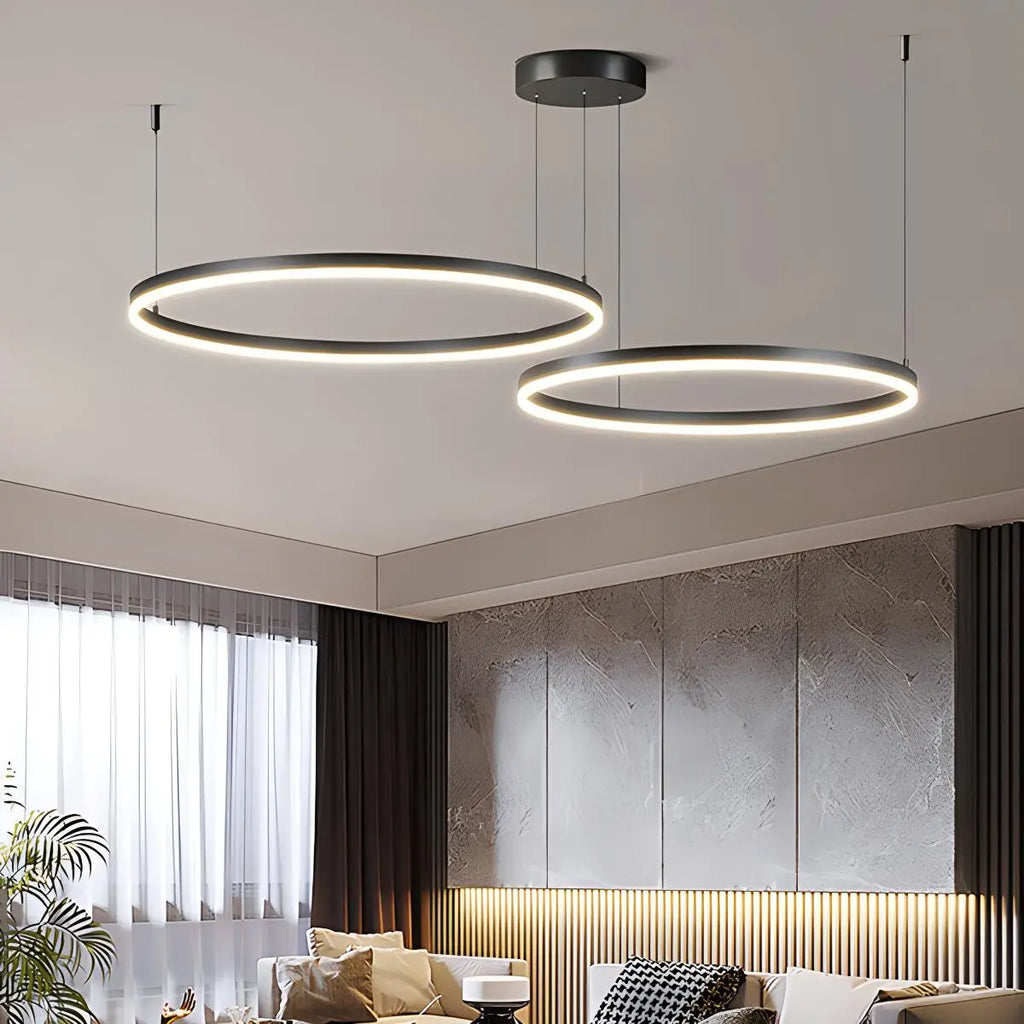 Modern Wireless Ring Chandelier Ceiling Lamp | Desfino