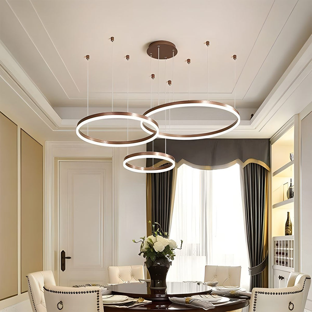 Modern Wireless Ring Chandelier Ceiling Lamp | Desfino