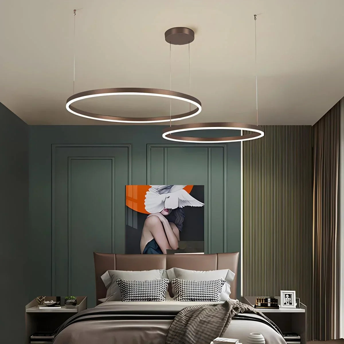 Modern Wireless Ring Chandelier Ceiling Lamp | Desfino