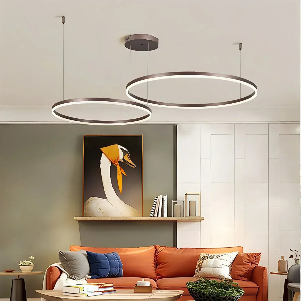 Modern Wireless Ring Chandelier Ceiling Lamp | Desfino