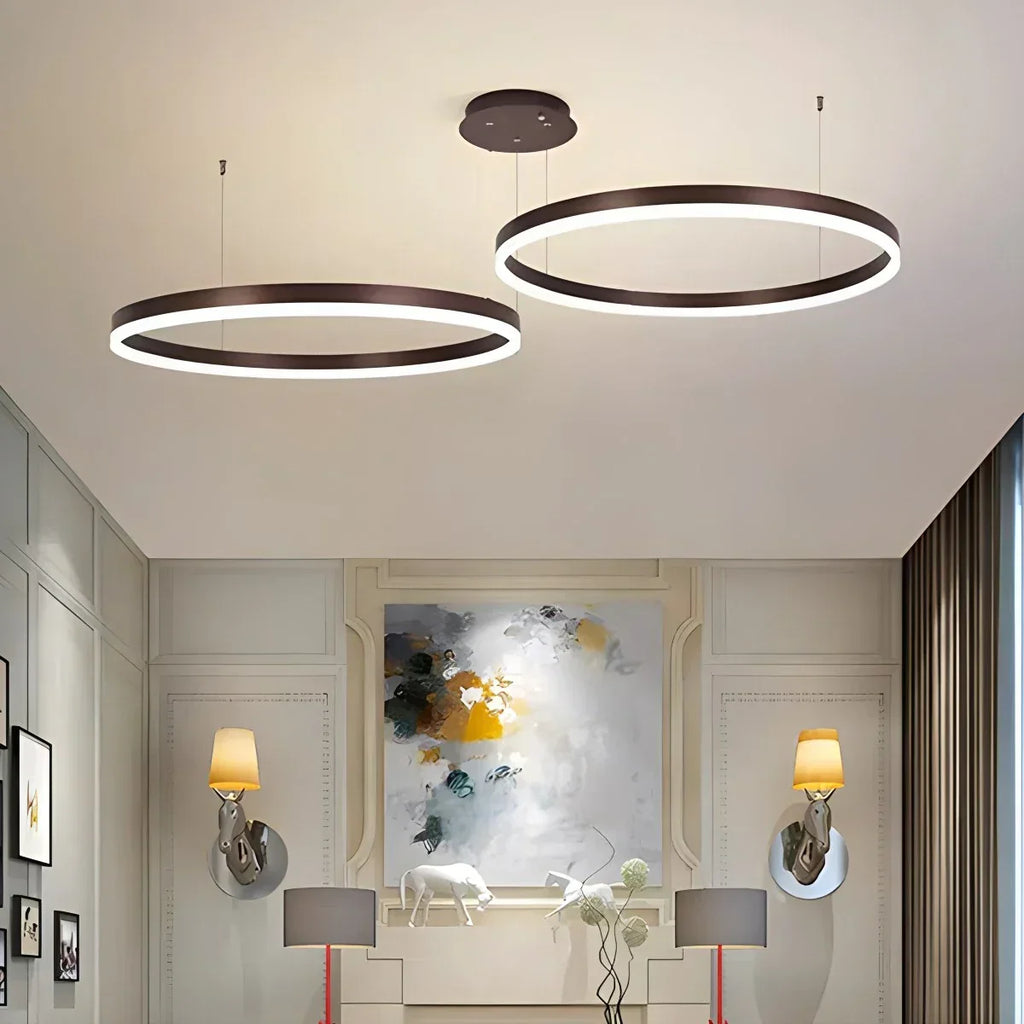 Modern Wireless Ring Chandelier Ceiling Lamp | Desfino