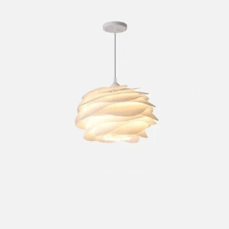 Luminara GlasBloem blomsterformet taklampe i glass — rosenkransinspirert glød - Desfino