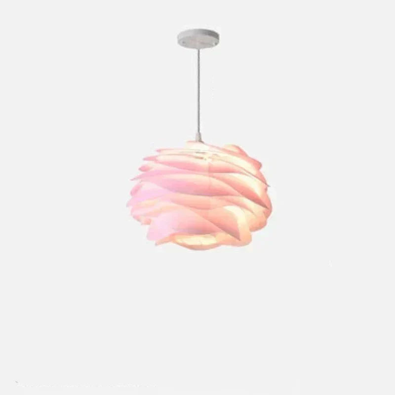 Luminara GlasBloem blomsterformet taklampe i glass — rosenkransinspirert glød - Desfino