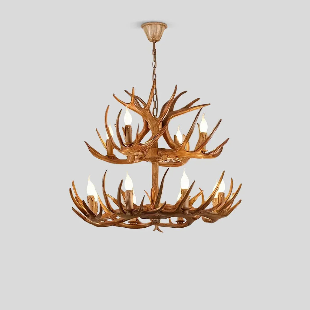 Antler Shape Resin Chandelier for Living Room | Desfino
