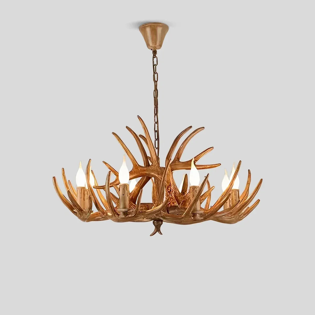 Antler Shape Resin Chandelier for Living Room | Desfino