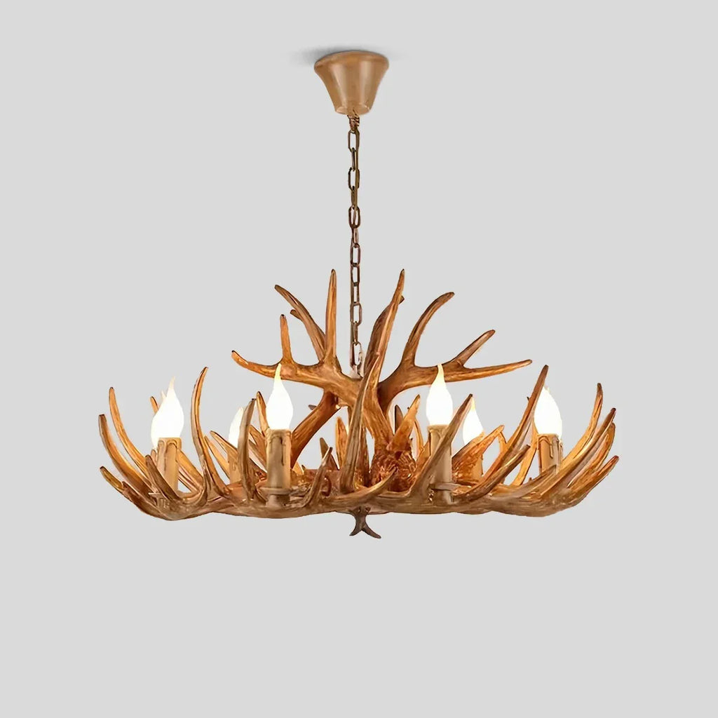 Antler Shape Resin Chandelier for Living Room | Desfino