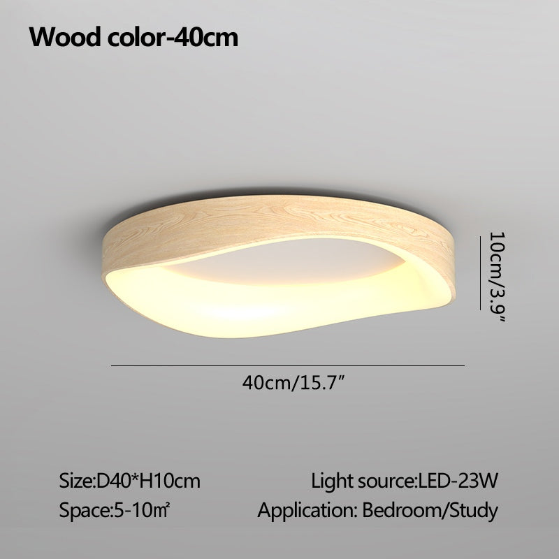 Nordic Acrylic Circle Ceiling Light for Bedroom | Desfino