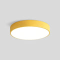 LED Minimalist Circular Macaron Ceiling Light | Desfino