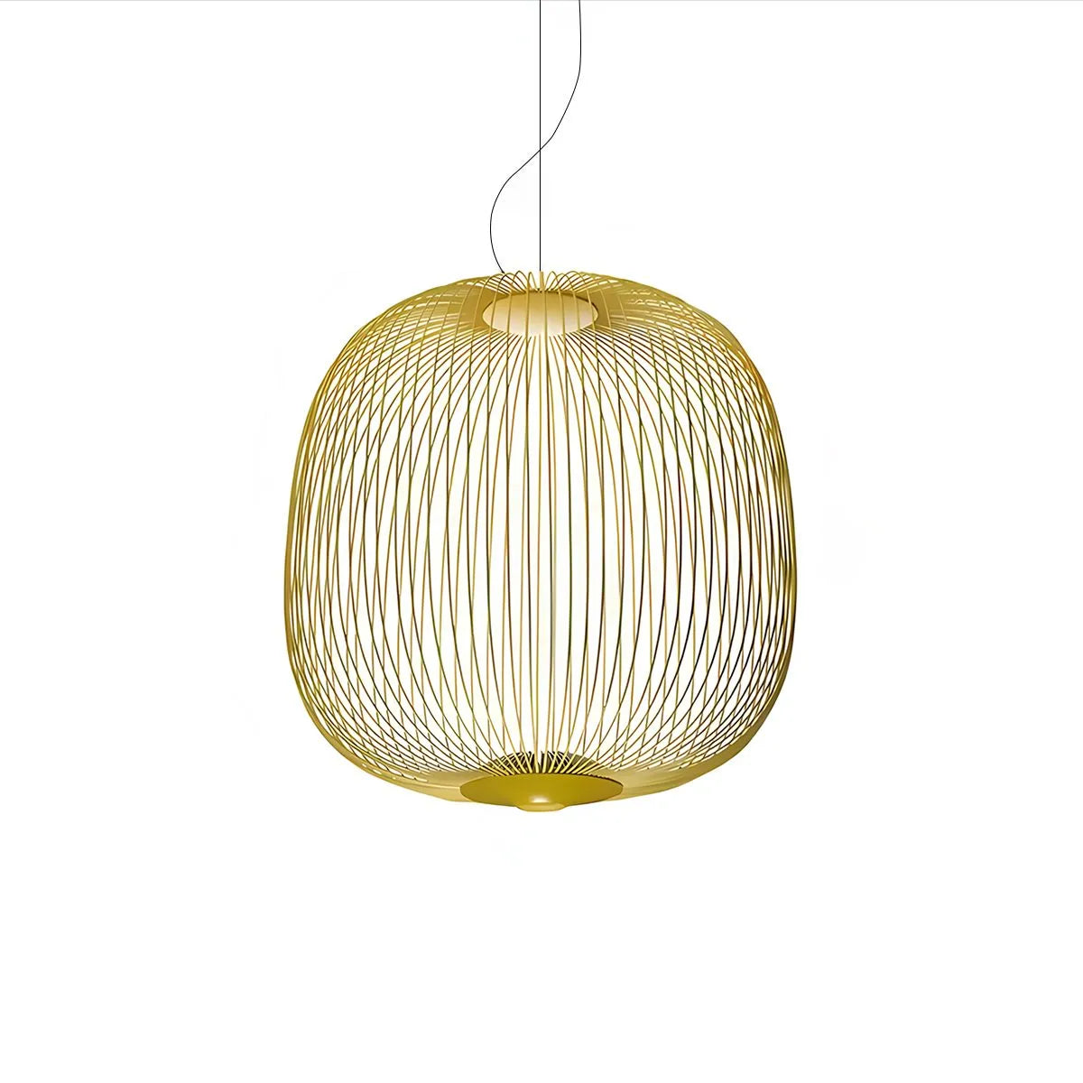 Foscarini Spokes Pendelleuchte in Vogelkäfigform | Desfino