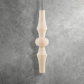 Washi Paper Corner Pendant Light for High Ceilings | Desfino