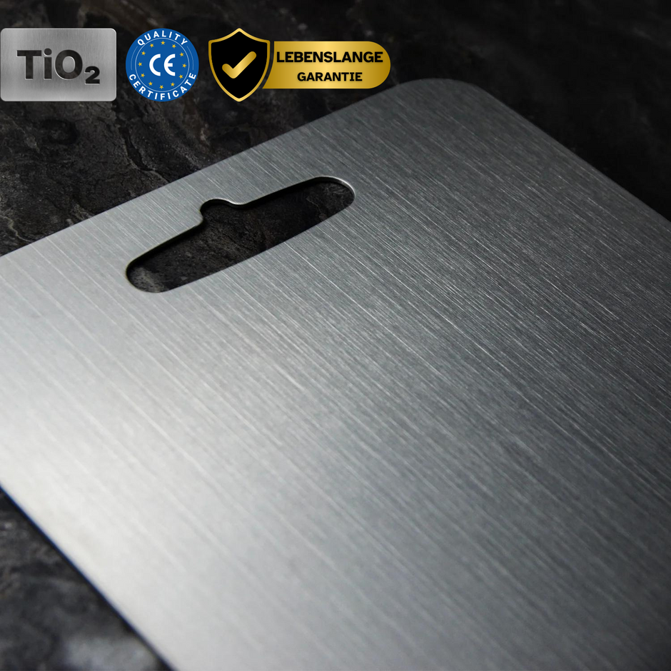 Alera Nonporous Medical-Grade Titanium Cutting Board