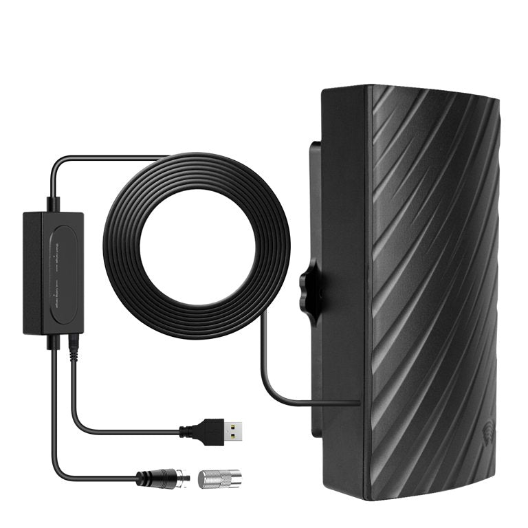 NovaView Pro -tehokas 4K HDTV -antenni — 600 mailin kantama - Desfino