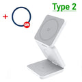 NovaCharge 3-in-1 Magnetic Charger — iPhone, AirPods & Watch | Desfino