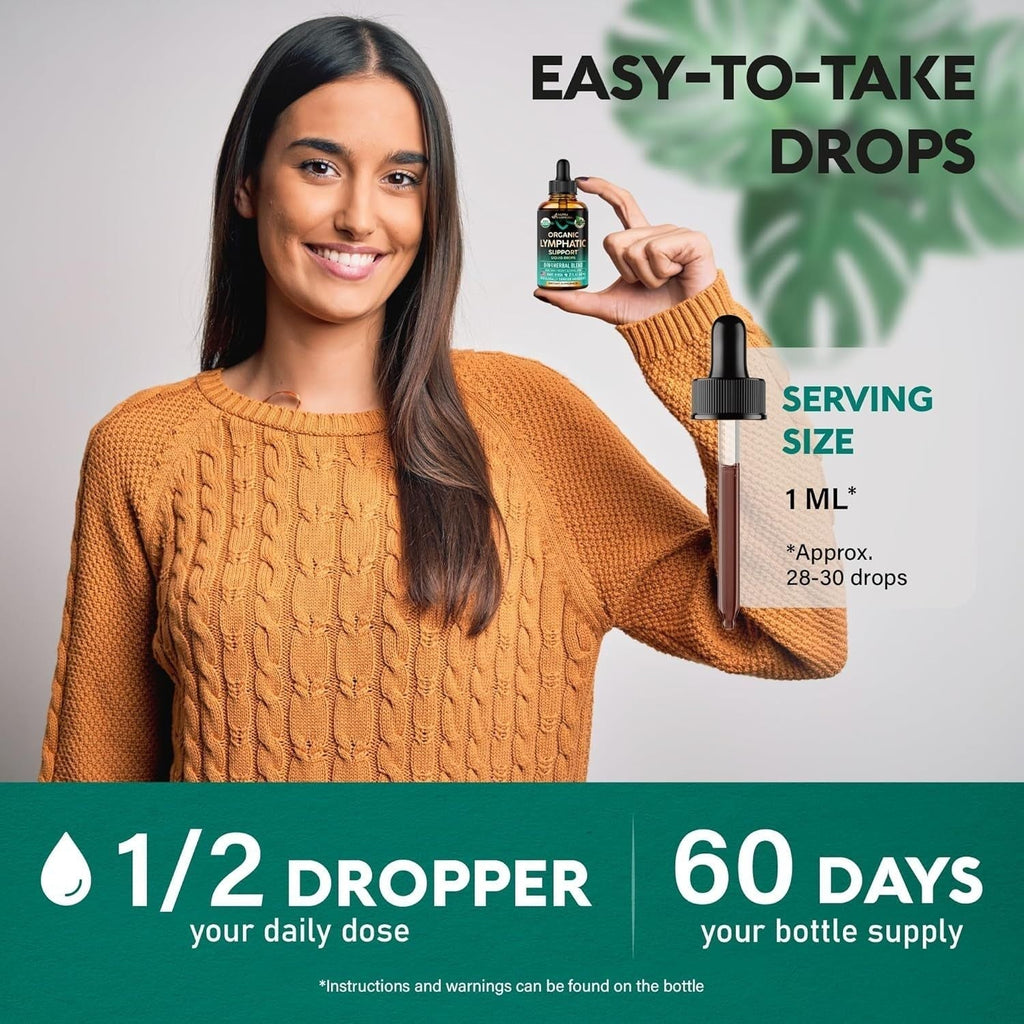 Natural Herbal Lymphatic Wellness Drops