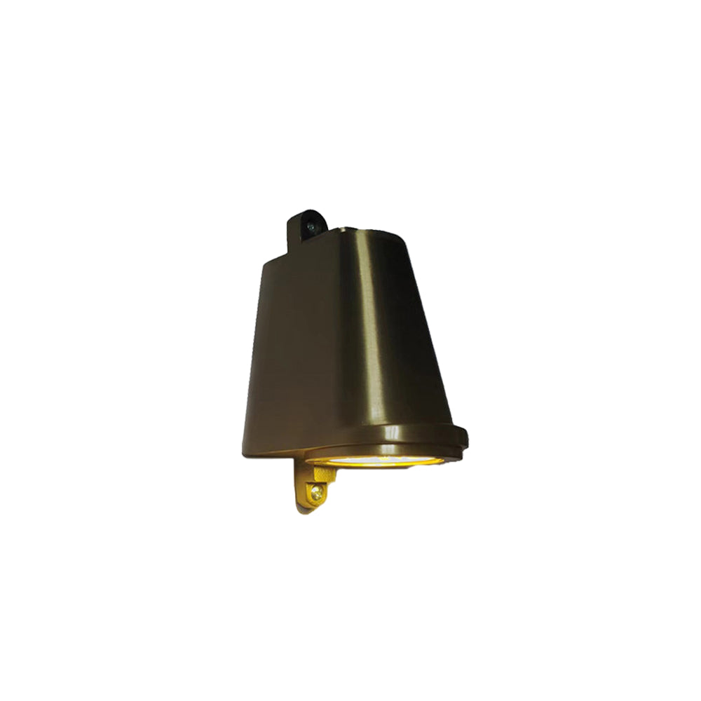 Industrial Metal Bell Wall Light – IP65 Waterproof, 3W Integrated LED, Black, 8.5x7.5x13 cm