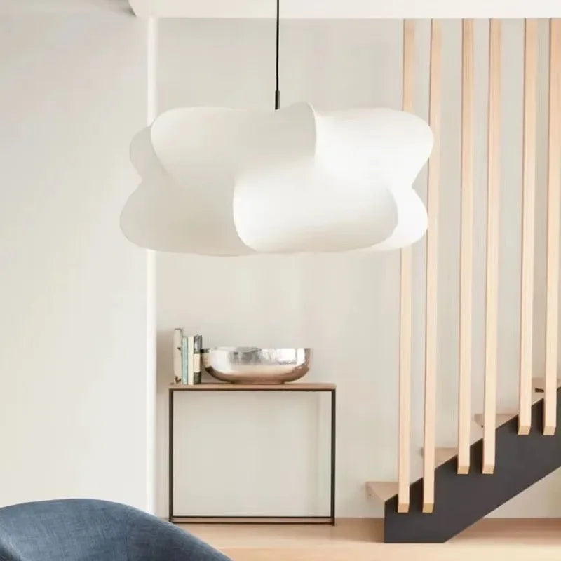 Lampada a sospensione in seta Hinode — Lampada a sospensione in stile giapponese - Desfino