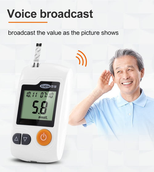 Kit glucometro AccuCare — Include 100 strisce reattive - Desfino
