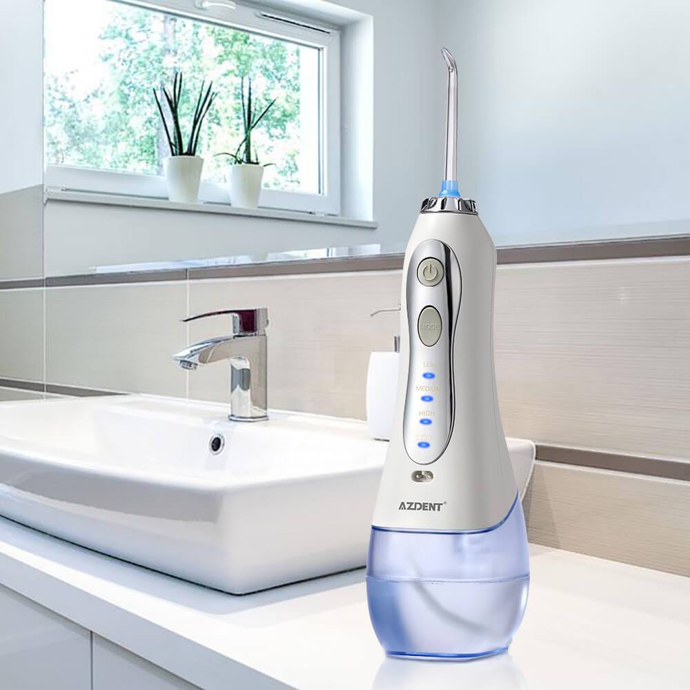 جهاز HydraDent اللاسلكي لتنظيف الأسنان بالماء — جهاز ريّ للفم قابل للشحن عبر USB | Desfino