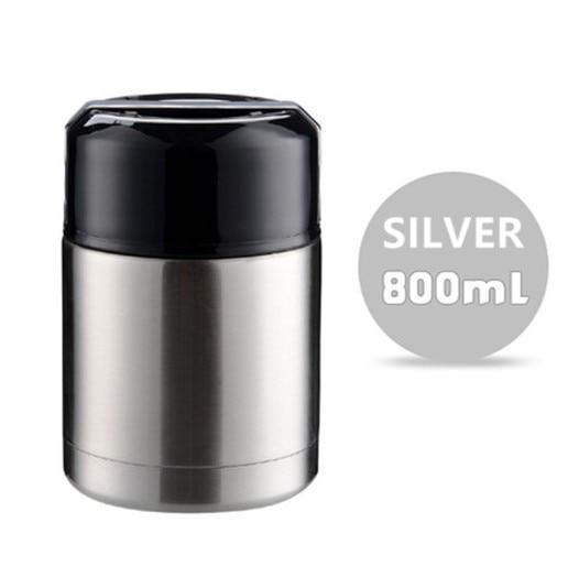 Arvella 800ml isoleret madbeholder — 304 rustfrit stål - Desfino