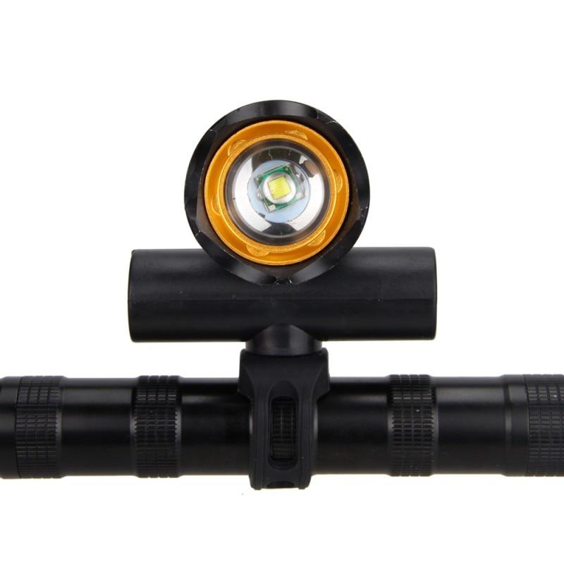 Luz para bicicleta VeloBeam recargable por USB — 5 LED rojos, impermeable - Desfino