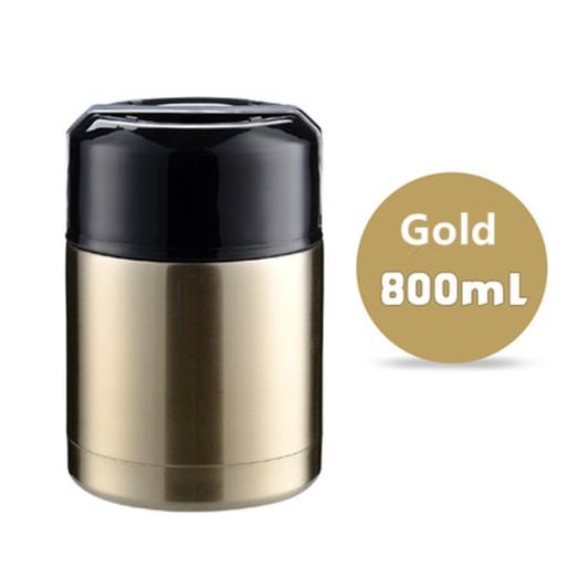 Arvella 800ml isoleret madbeholder — 304 rustfrit stål - Desfino