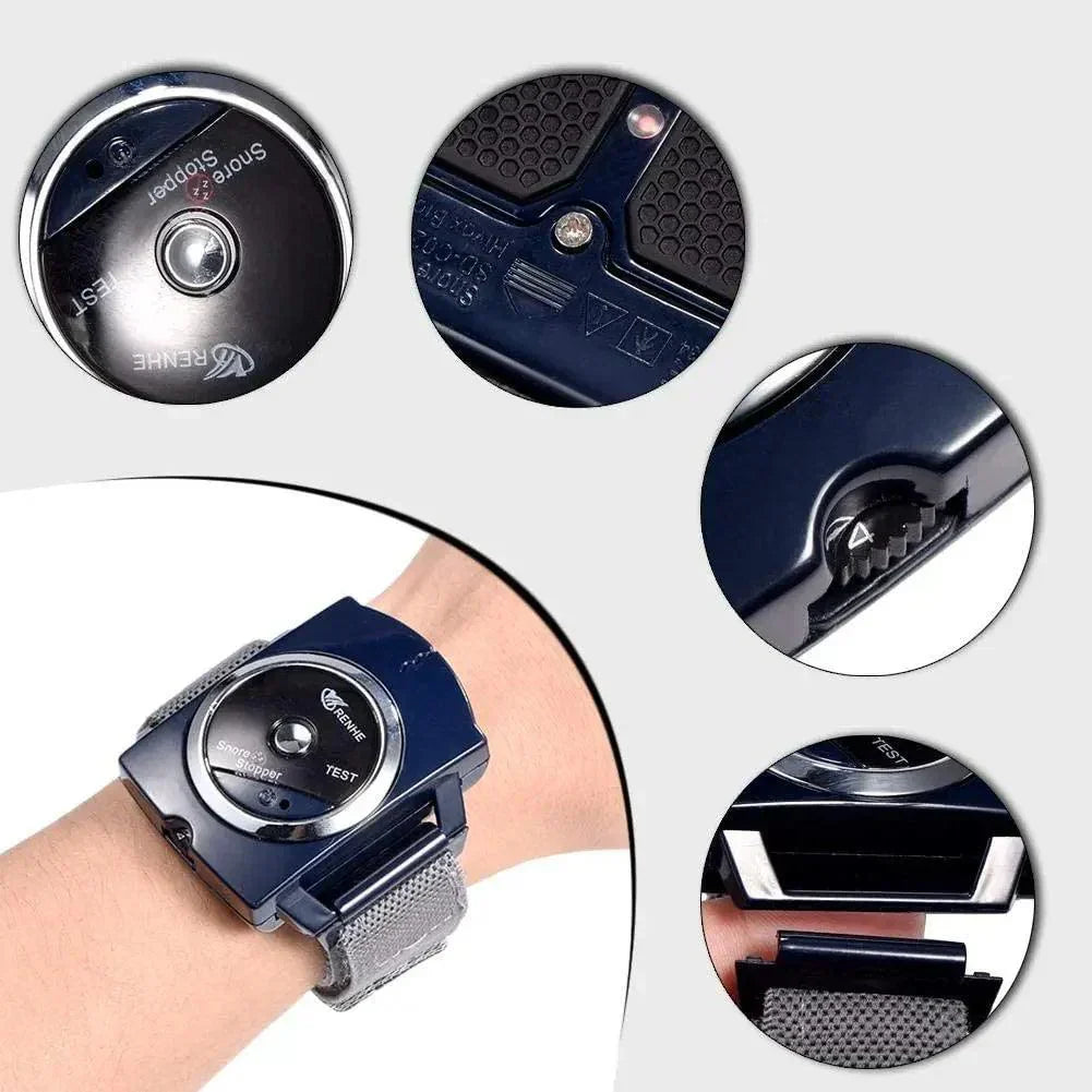 Braccialetto-orologio intelligente antis russamento SomniPro — Rilevamento automatico del russamento - Desfino