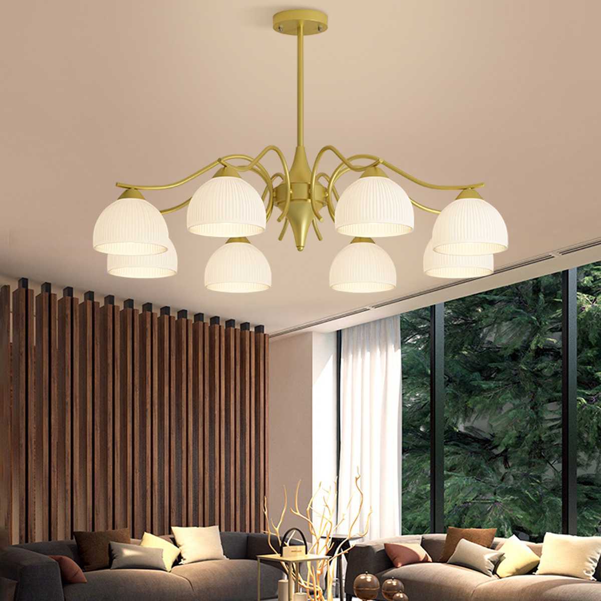 French Pastoral Living Room Chandelier | Desfino