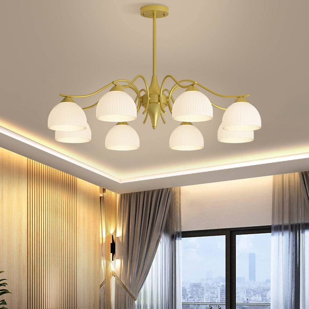 French Pastoral Living Room Chandelier | Desfino