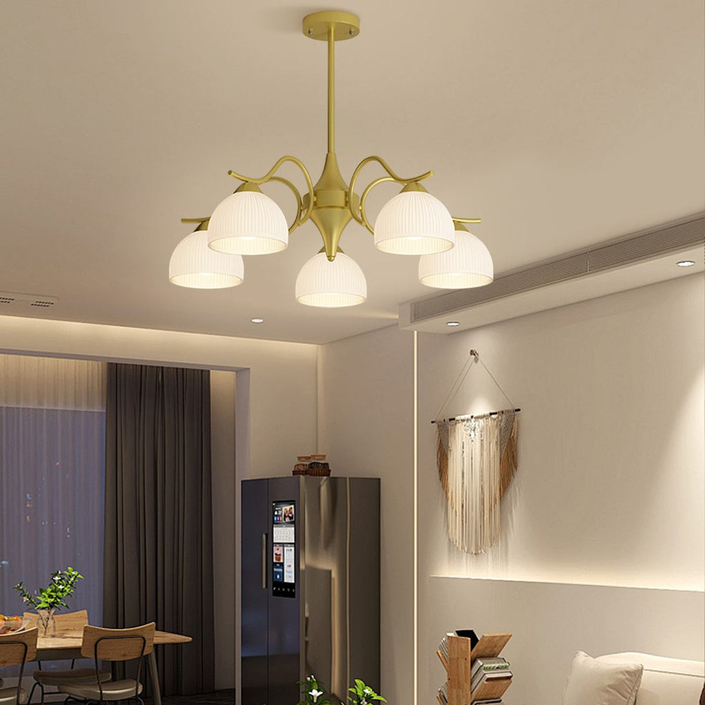 French Pastoral Living Room Chandelier | Desfino