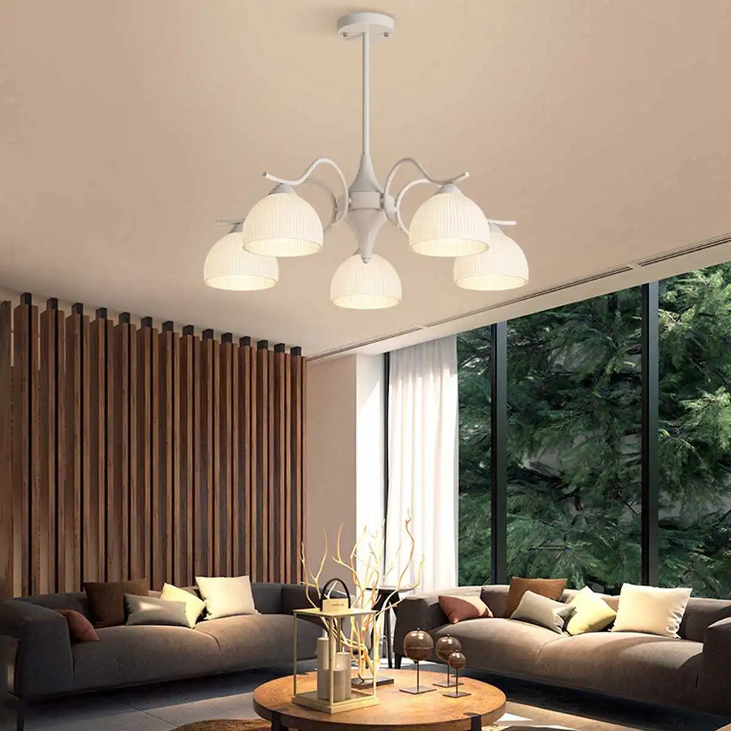 French Pastoral Living Room Chandelier | Desfino