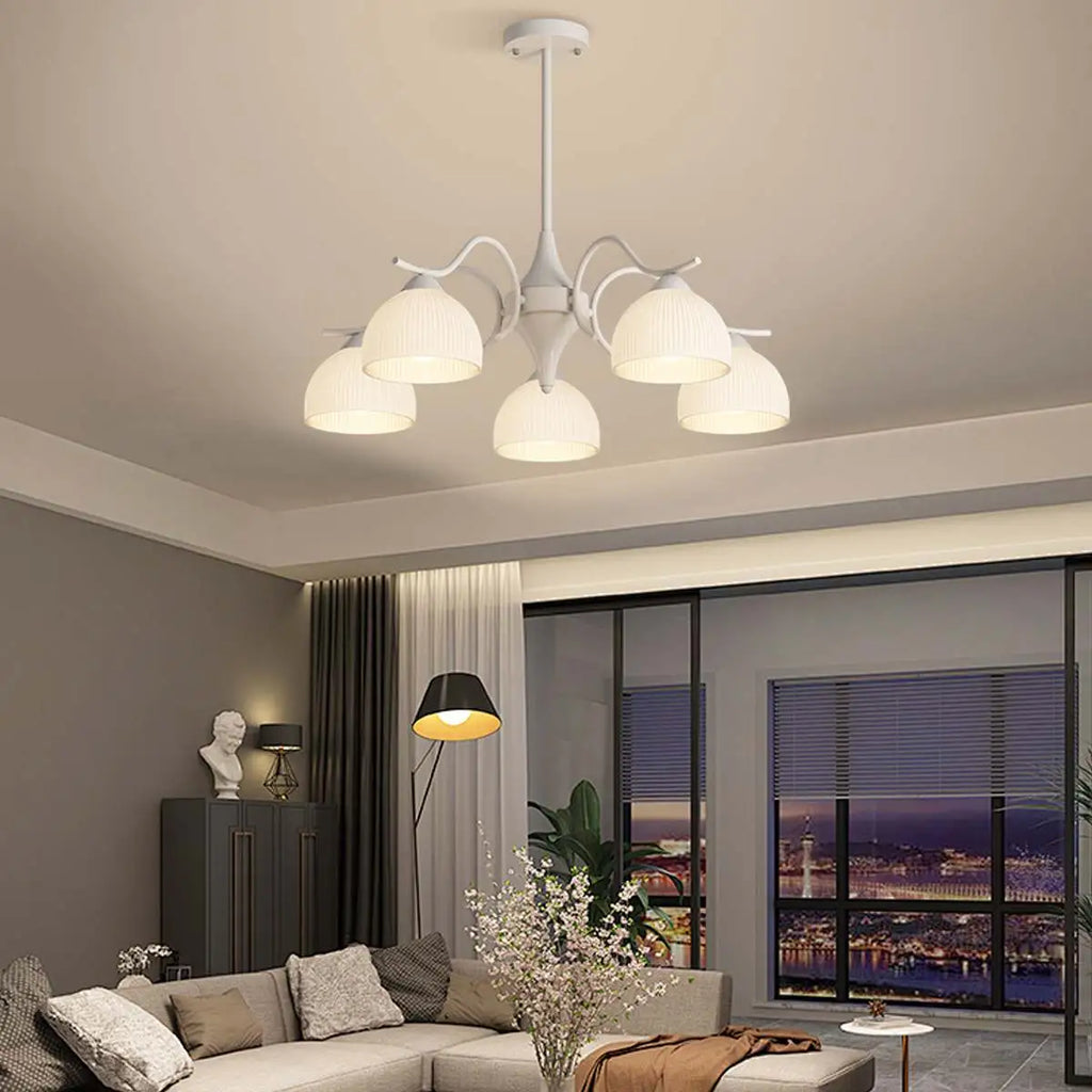 French Pastoral Living Room Chandelier | Desfino