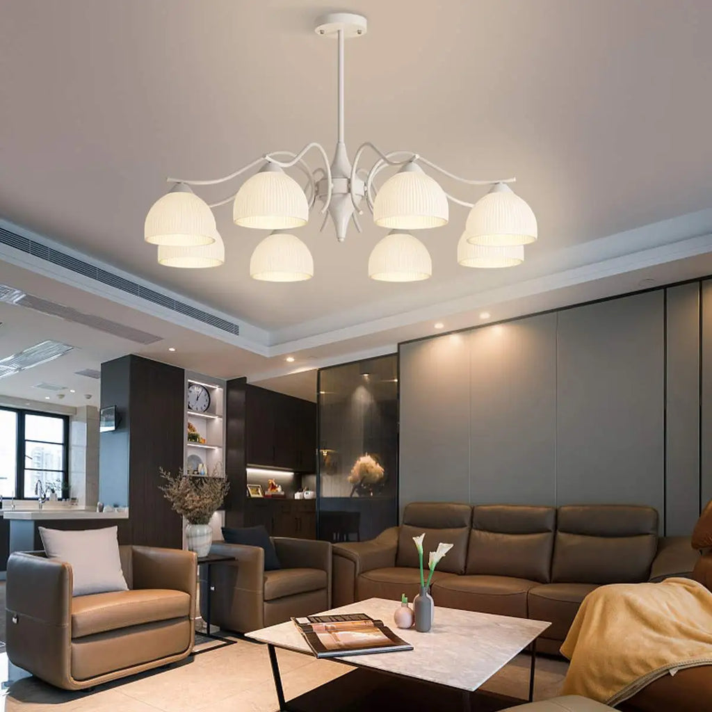 French Pastoral Living Room Chandelier | Desfino