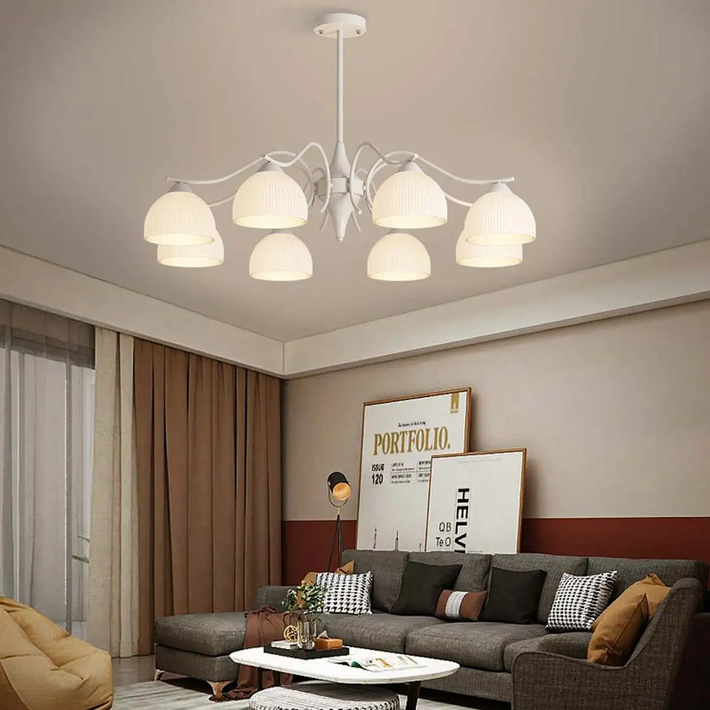 French Pastoral Living Room Chandelier | Desfino
