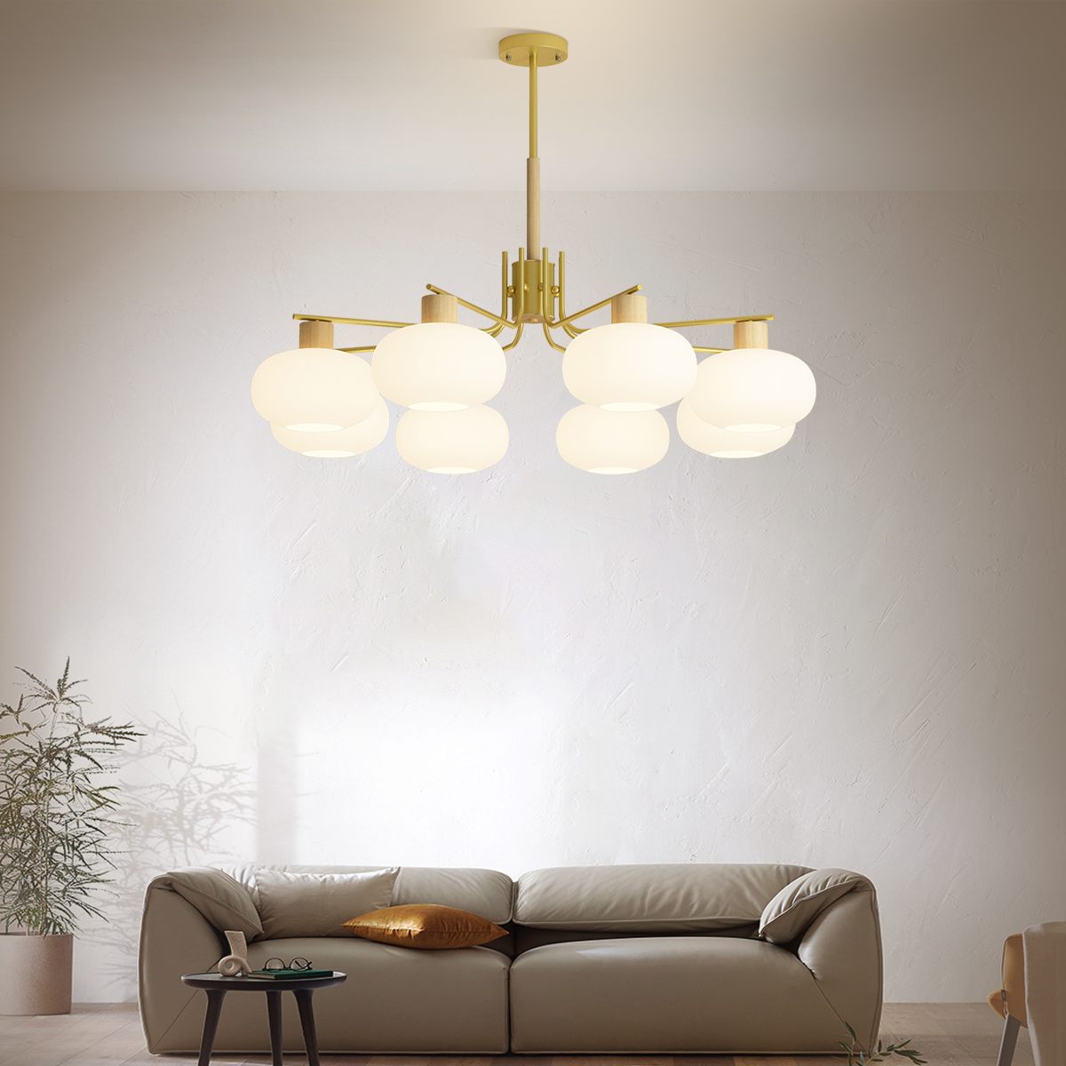 Pastoral American Retro Flower Chandelier | Desfino