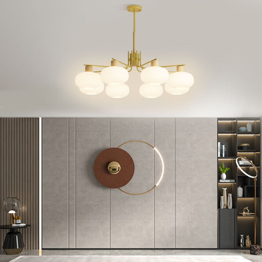 Pastoral American Retro Flower Chandelier | Desfino