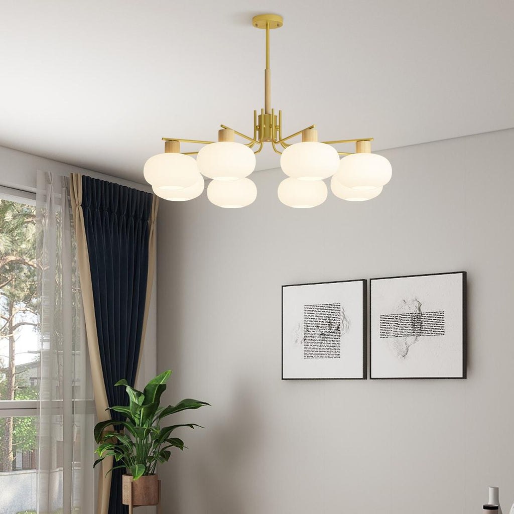 Pastoral American Retro Flower Chandelier | Desfino
