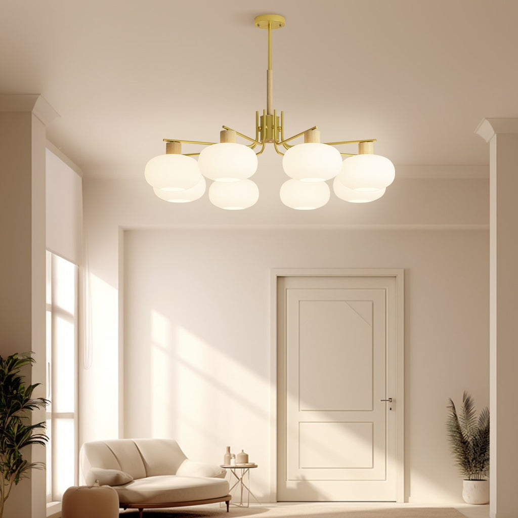 Pastoral American Retro Flower Chandelier | Desfino