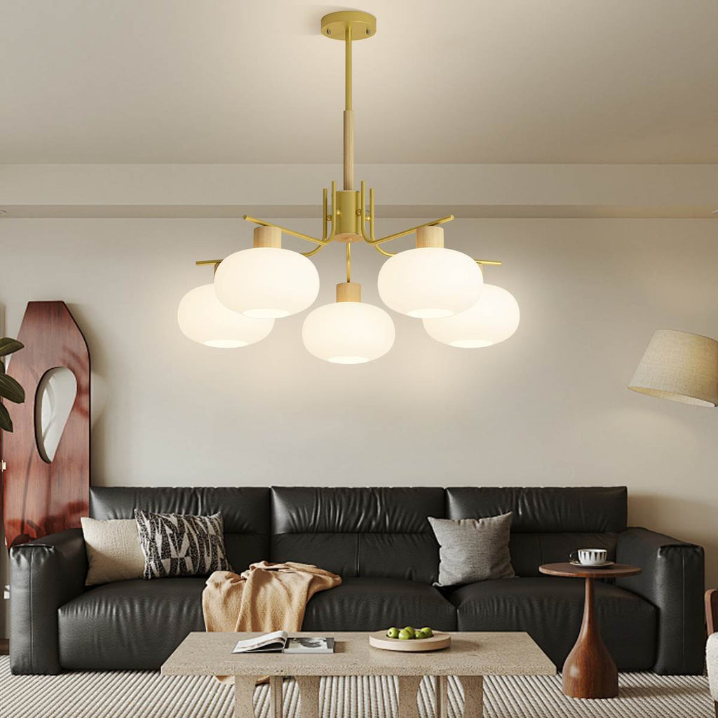 Pastoral American Retro Flower Chandelier | Desfino