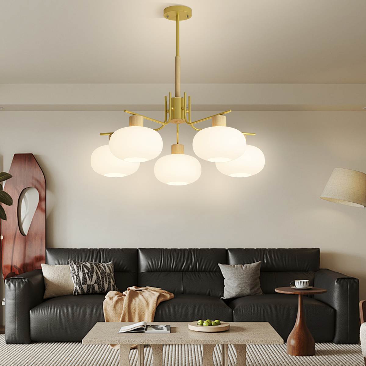 Pastoral American Retro Flower Chandelier | Desfino