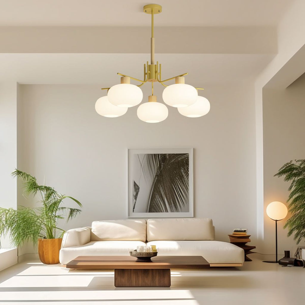Pastoral American Retro Flower Chandelier | Desfino