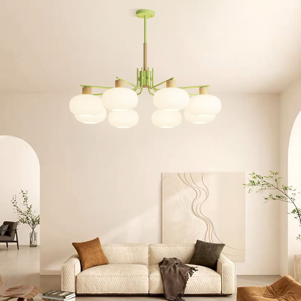 Pastoral American Retro Flower Chandelier | Desfino