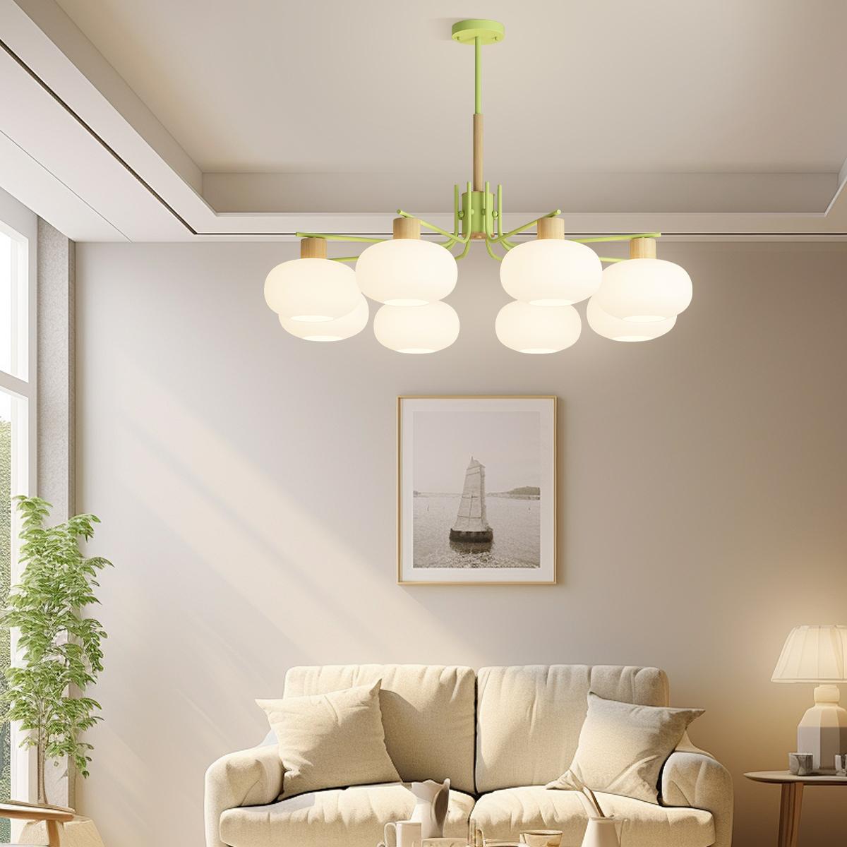 Pastoral American Retro Flower Chandelier | Desfino