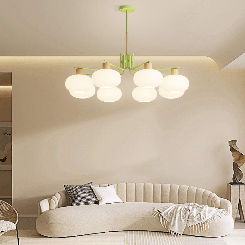 Pastoral American Retro Flower Chandelier | Desfino