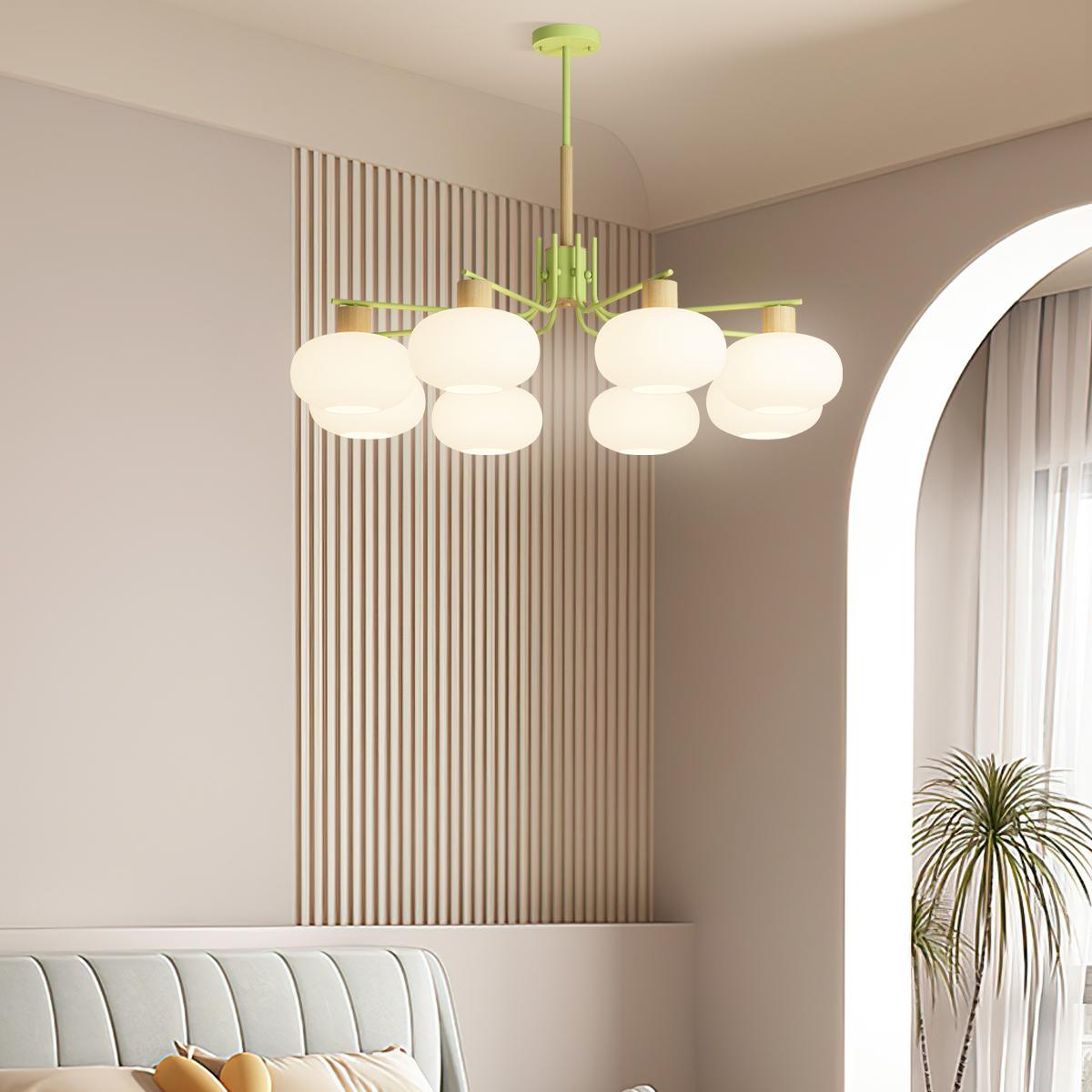 Pastoral American Retro Flower Chandelier | Desfino
