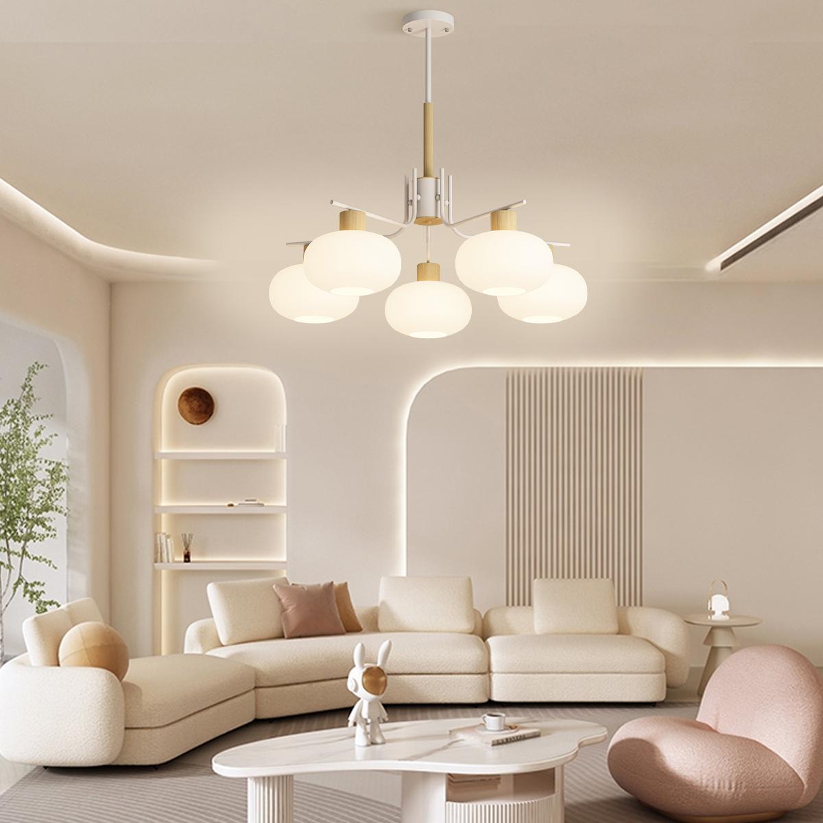 Pastoral American Retro Flower Chandelier | Desfino