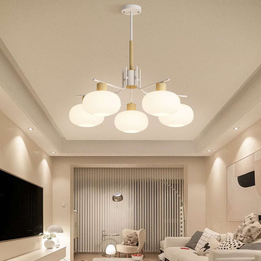 Pastoral American Retro Flower Chandelier | Desfino